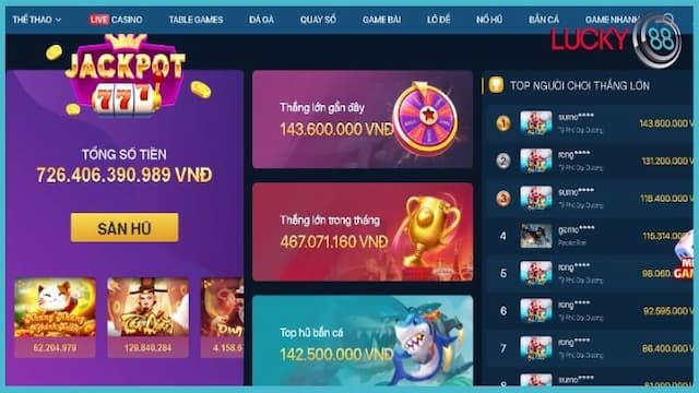 LUCKY88 – Thiên đường cho dân chơi chiến thuật