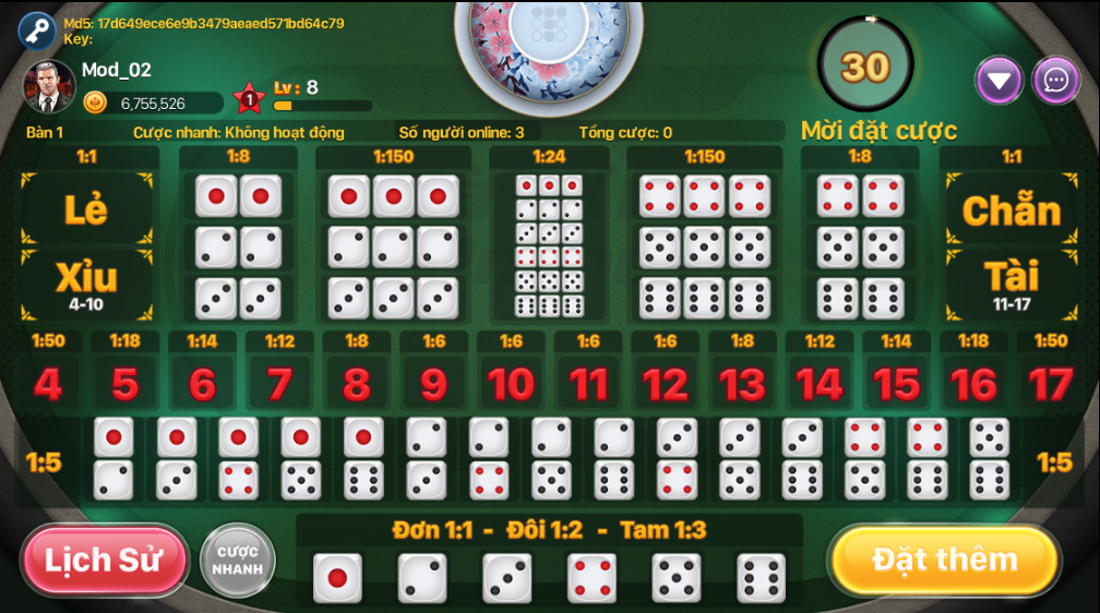 So sánh tài xỉu với các trò chơi khác trong sảnh casino